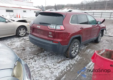 2020 Jeep Cherokee Latitude Plus 4X4 z USA, uszkodzony, nr VIN 1C4PJMLB4LD631394